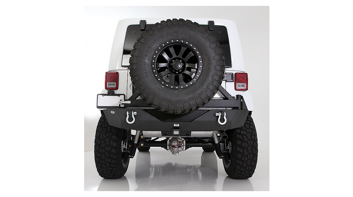 Smittybilt XRC Gen 1 Rear Bumper for Jeep JK - Heavy-Duty Off-Road Upgrade