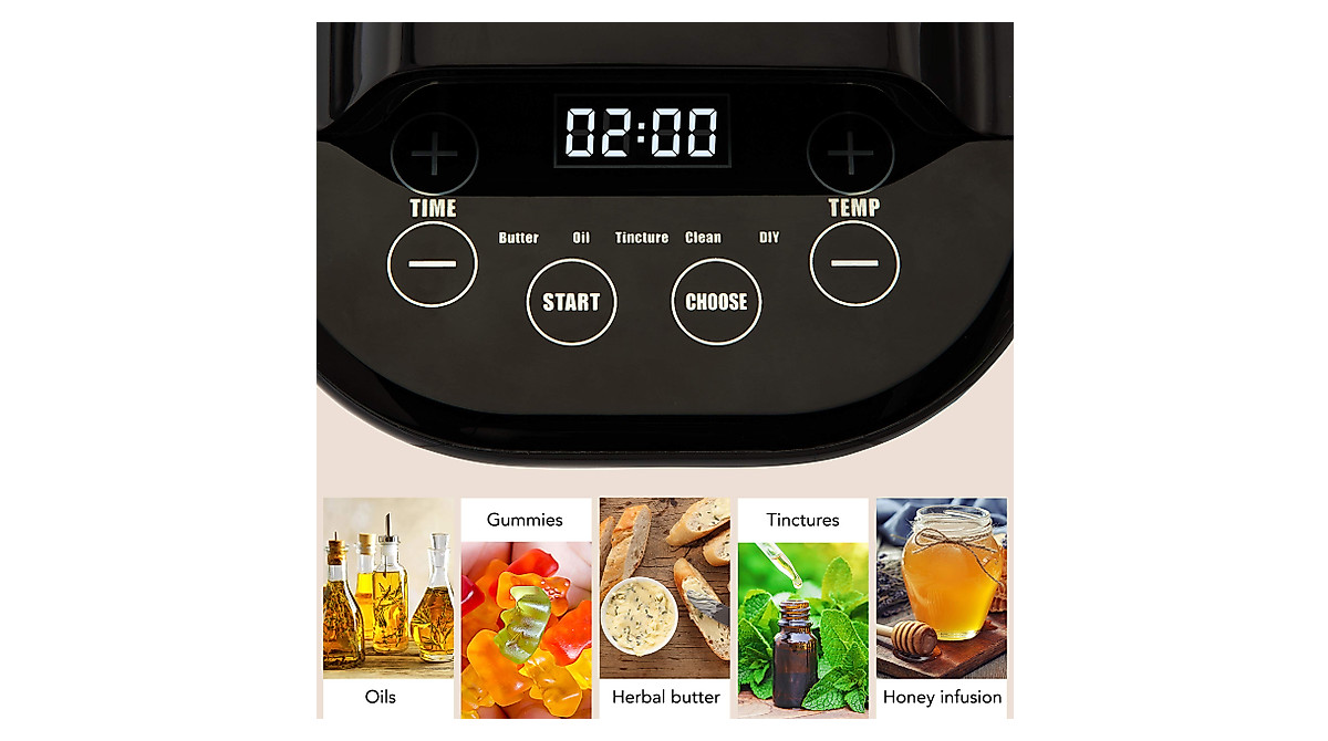 Ivation Herbal Infusion Machine - Make Your Own Butters & Oils