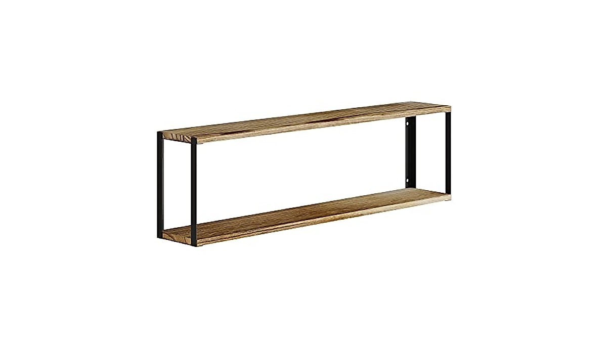 Wallniture Roca 36x6 Inch Floating Bookshelf - Modern Wall Storage