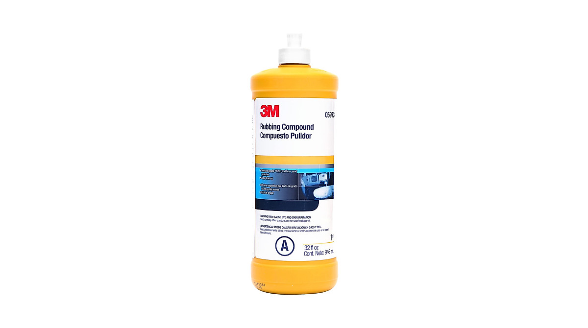 3M Rubbing Compound 05973 - Professional Auto & Industrial Paint Correction