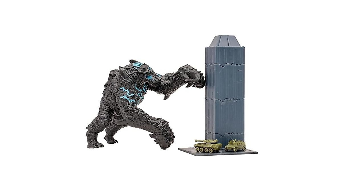 Pacific Rim Leatherback 4-Inch Playset with Comic | McFarlane Toys
