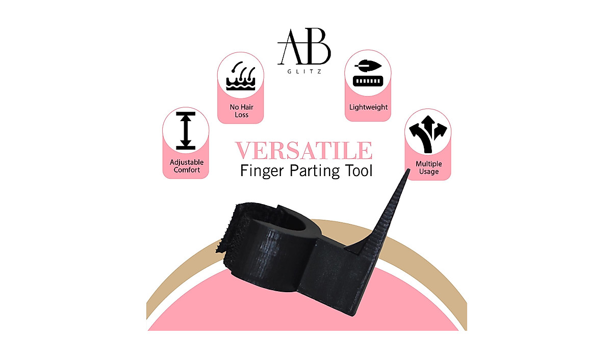 Braid Aid Adjustable Parting Tool for Perfect Hairstyles