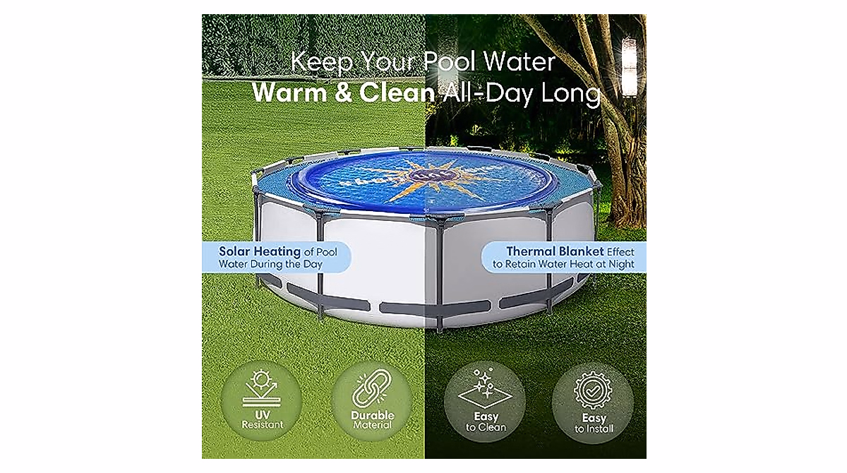 Solar Sun Rings 60 Inch Above Ground or Inground Swimming Pool Hot Tub ...
