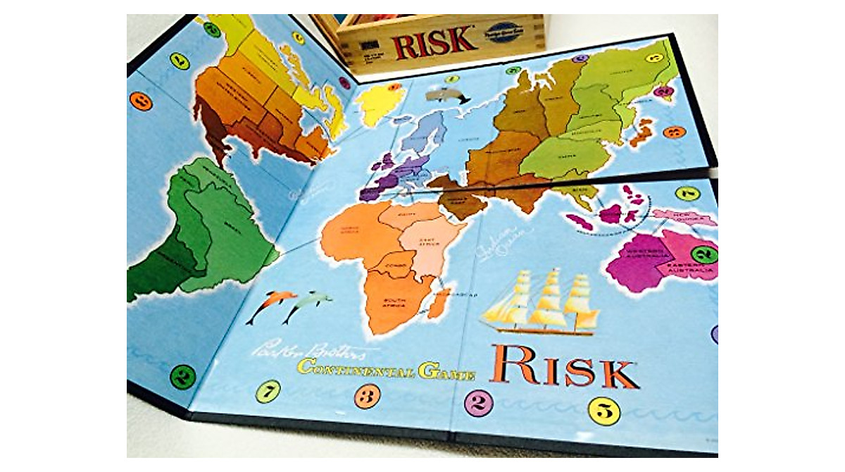 Hasbro Gaming Risk Nostalgia: Conquer with Classic Strategy