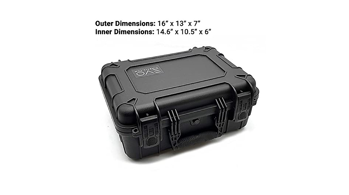 EVO Gimbals Duo Transport Case | Multifunction Vlogging Case for GoPro Cameras, Gimbals and Smartphone Stabilizers - Made in USA