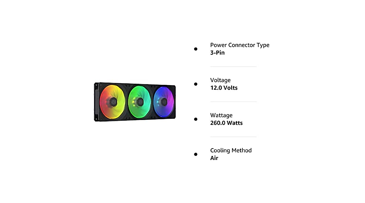 Cooler Master MasterFan SF360R ARGB - Powerful Cooling Solution
