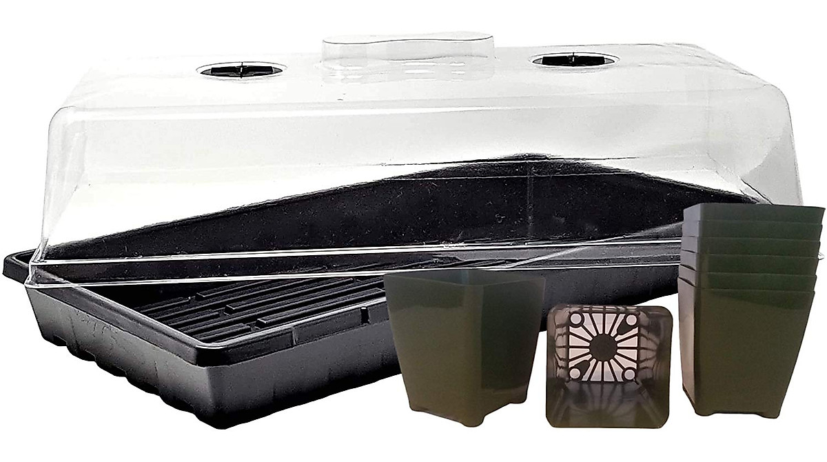 High-Quality Nursery Pots & Grow Trays with Humidity Domes