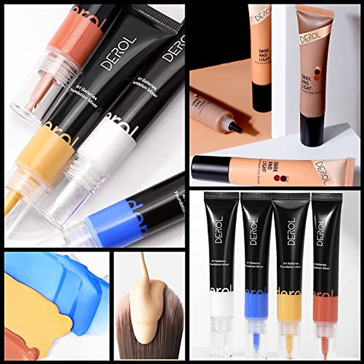 LOKFAR White Foundation Pigment - Easy Shade Adjustment & Color Correction