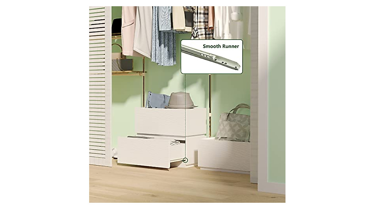 Modern Stackable 1 Drawer Dresser for Every Room