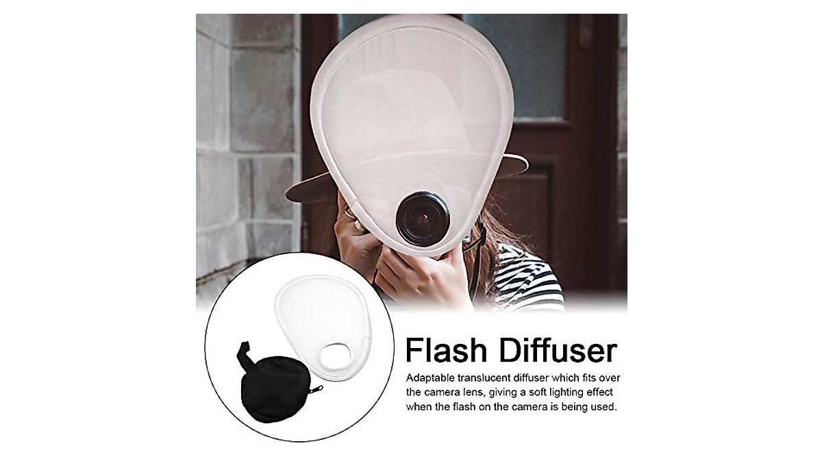Camera Flash Diffuser - Eliminate Harsh Light Effectively