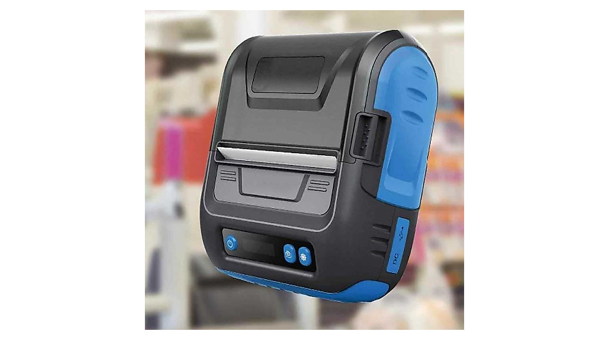 Portable 3-Inch Thermal Printer for Receipts & Labels