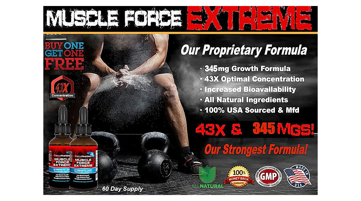 Muscle Force Extreme 2 Bottles - Boost Strength & Recovery