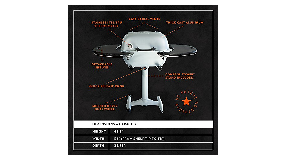 PK Grills PK 360: Portable Charcoal BBQ Grill & Smoker