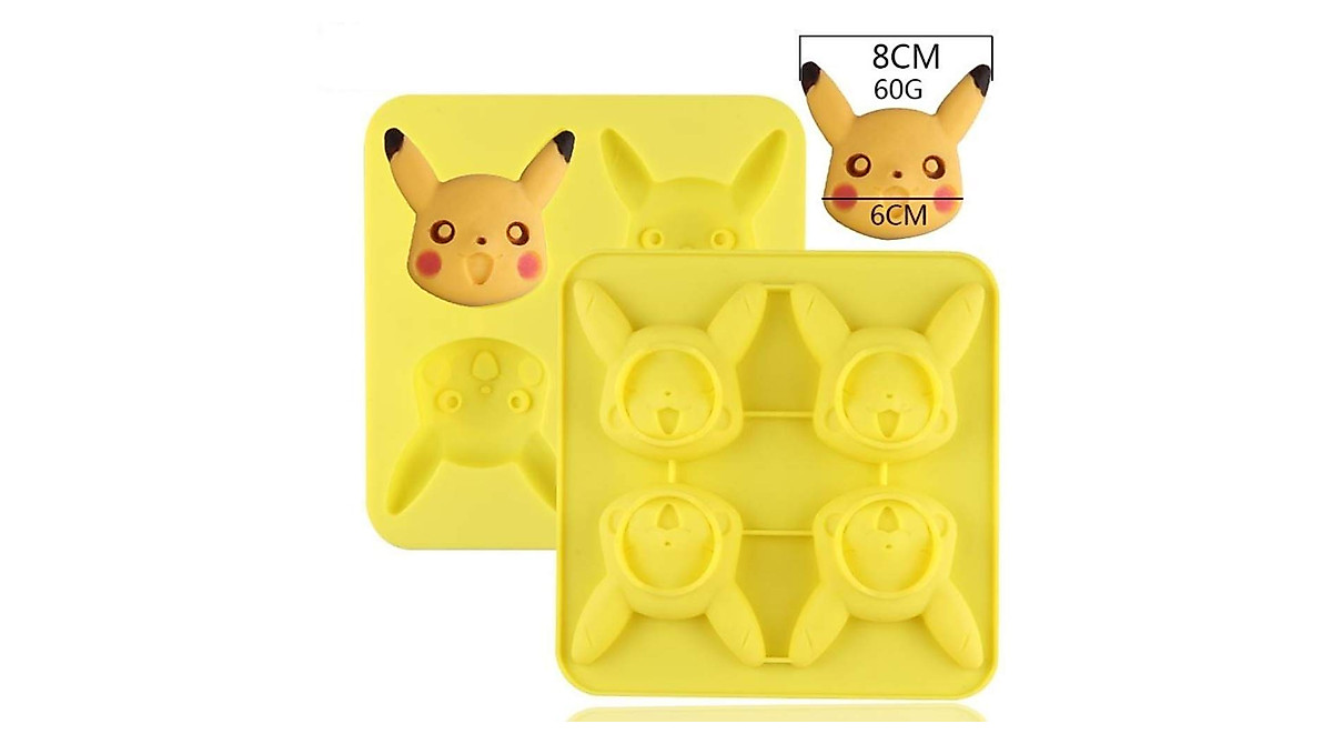 Pikachu Pokemon Silicone Cake Mold for Baking & DIY Treats