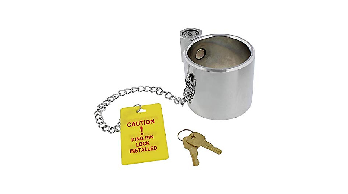 Secure Your Trailer with BISupply King Pin Lock - Anti-Theft Heavy Duty