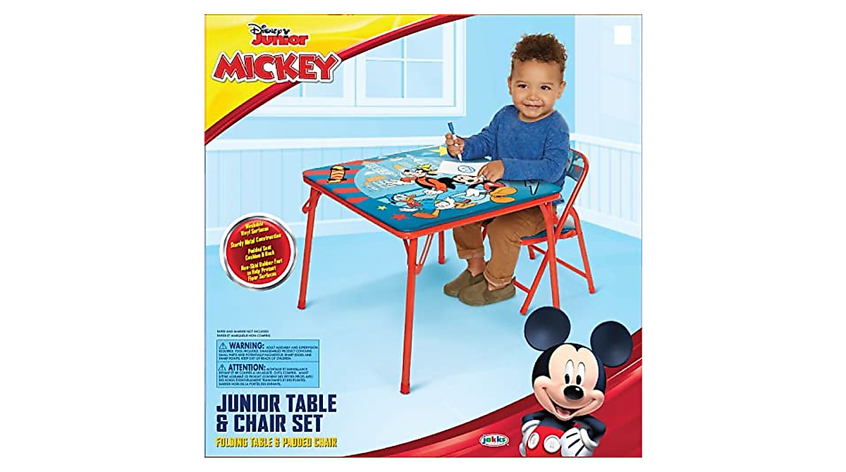 Mickey Mouse Jr. Activity Table Set – Fun for Kids