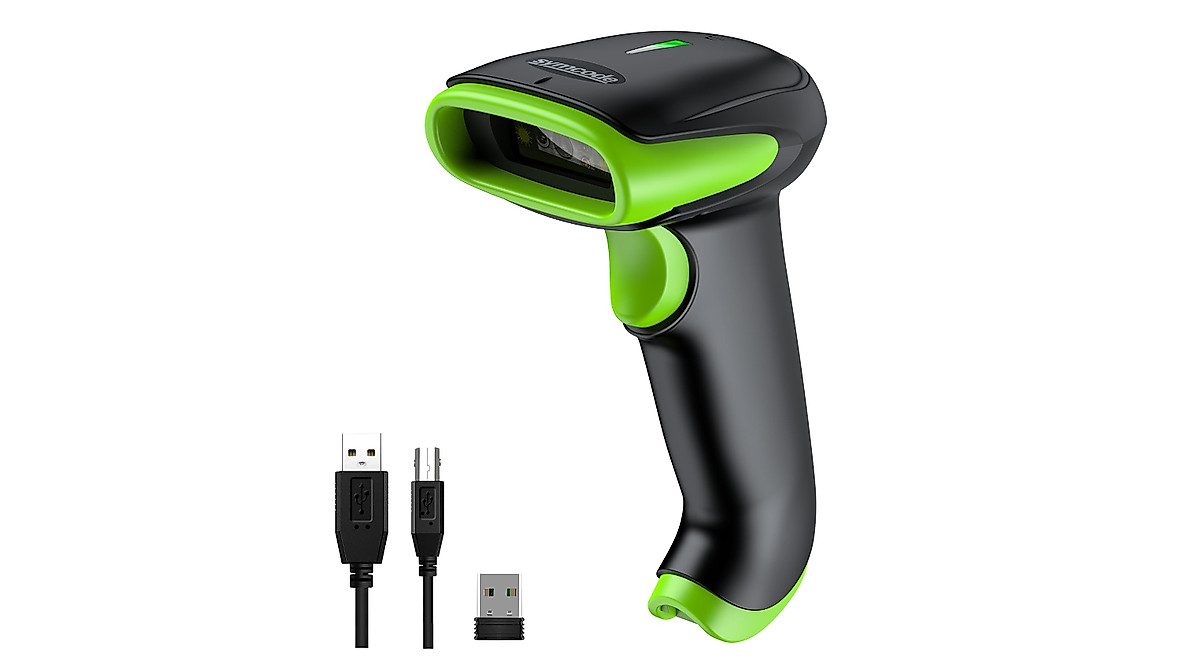 Symcode Wireless Bluetooth Barcode Scanner - Fast, Accurate 2D & 1D ...