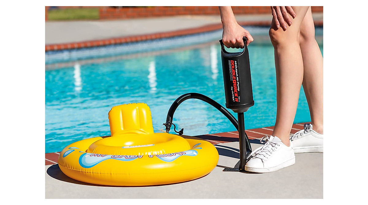 Intex Double Quick II Hand Pump - Fast Inflating Action
