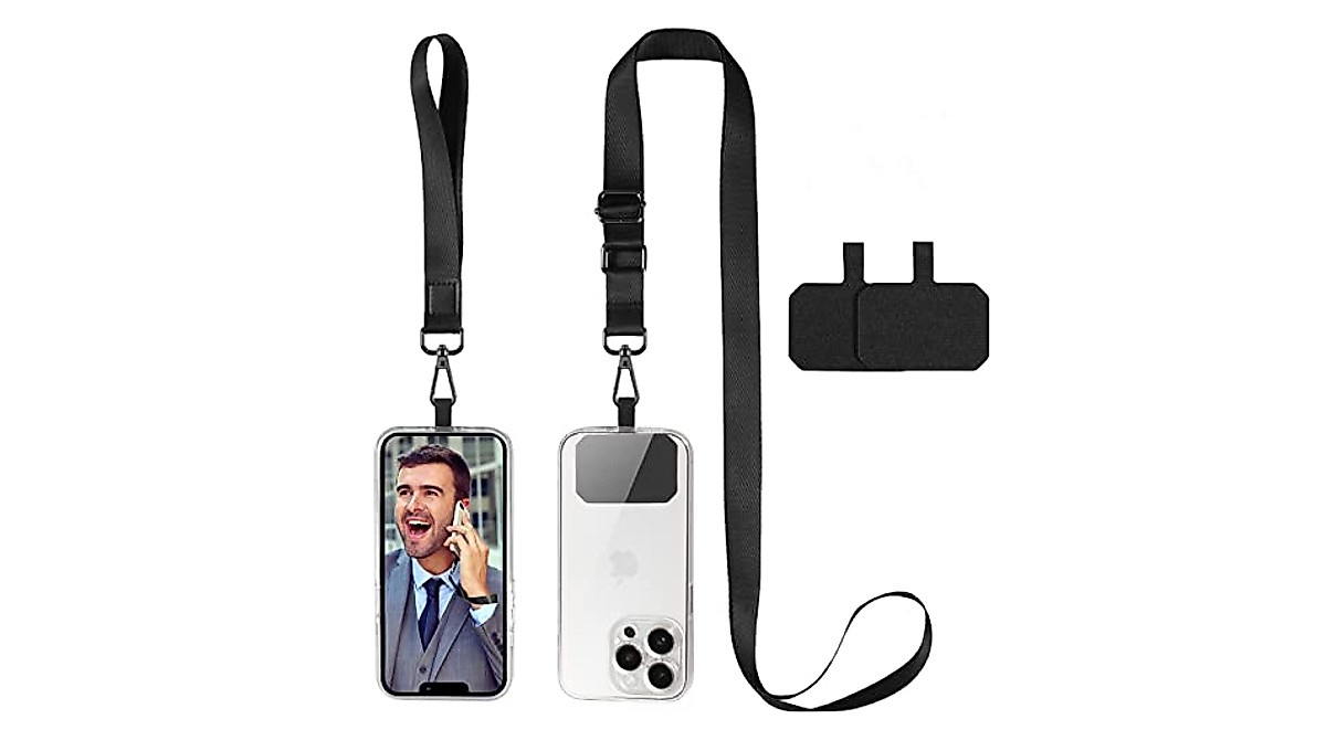 Universal Phone Tether Tabs - 5 Pack for Safe Phone Locking