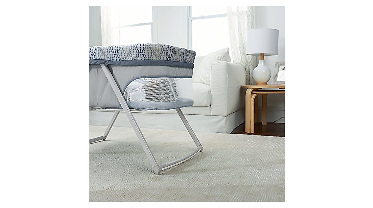 Ingenuity Foldaway Rocking Bassinet - Portable Baby Sleep