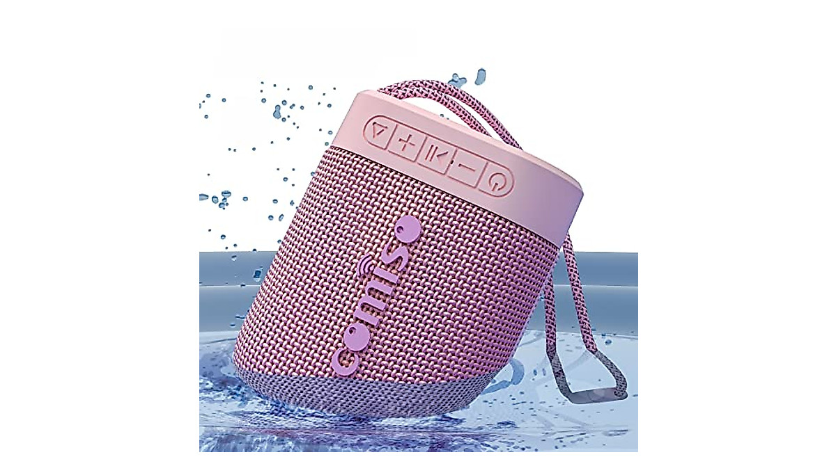 Comiso IPX7 Waterproof Bluetooth Speaker - Rich Sound & 20H Playtime