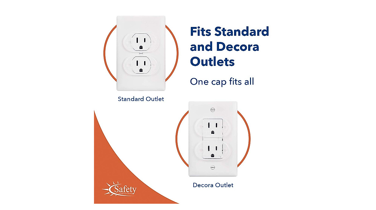 Ultimate Outlet Safety Caps for Childproofing - 50 Pack