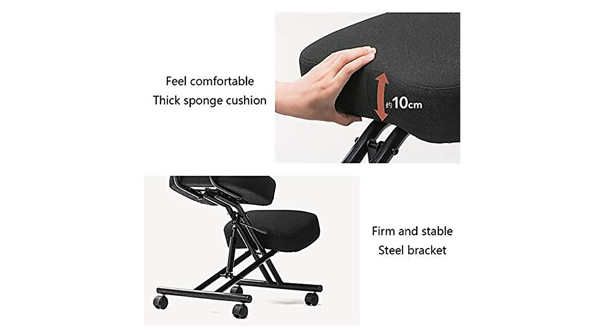 Ergonomic Kneeling Chair for Better Posture & Comfort at Home