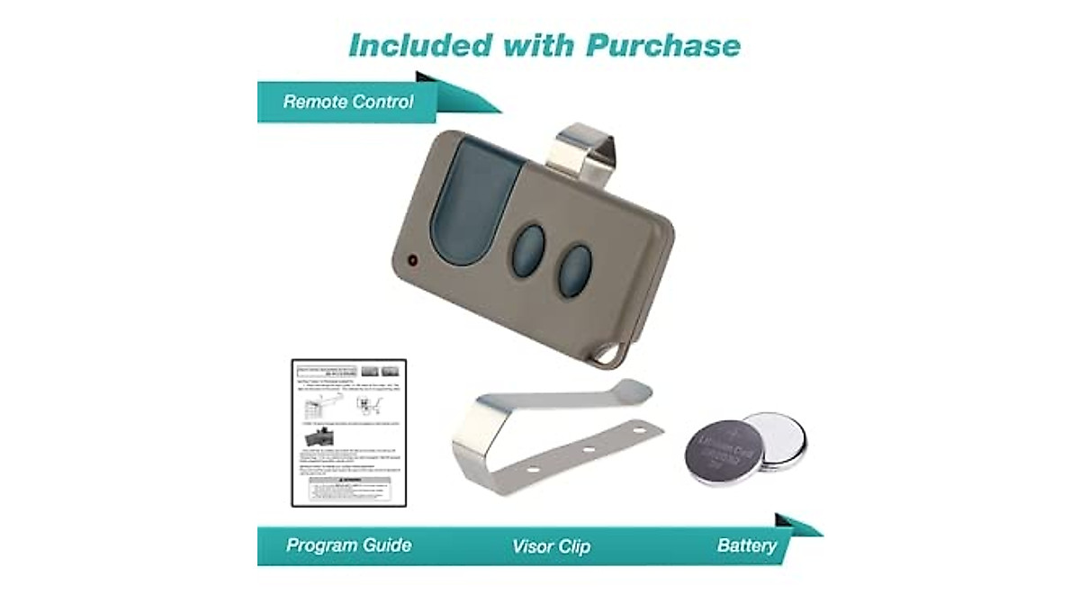 Sears Craftsman Liftmaster 971LM Garage Door Remote Opener