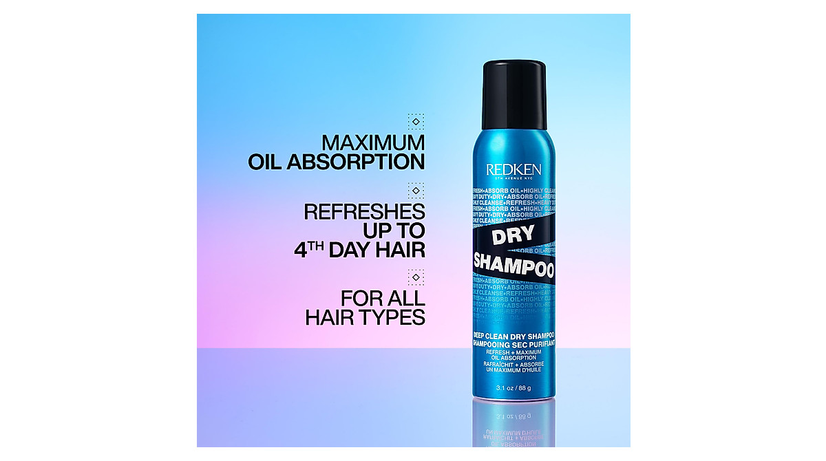 Redken Deep Clean Dry Shampoo - Instantly Refresh & Absorb Oil