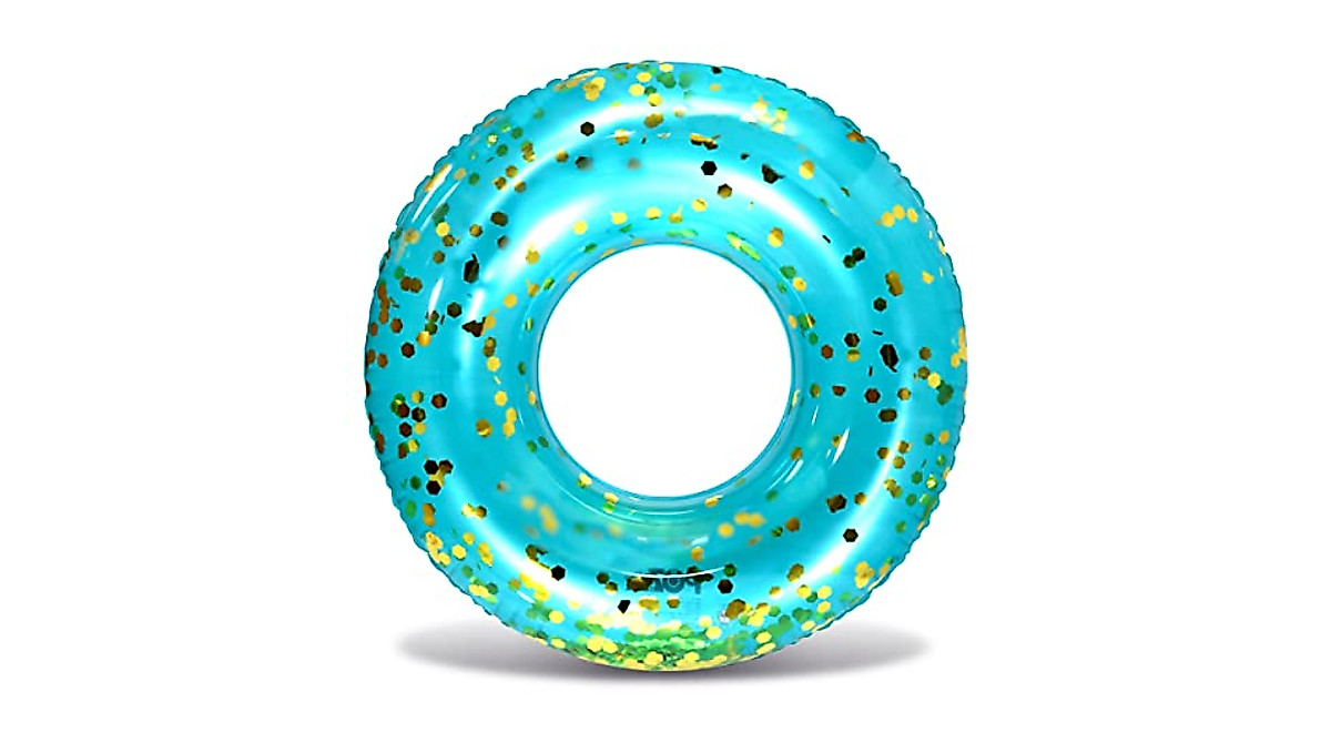 CoTa Global Inflatable Gold Pool Float - Fun Lounger