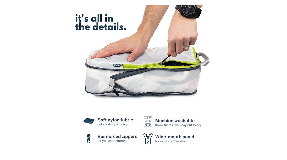 Compression Packing Cubes - Maximize Your Luggage Space