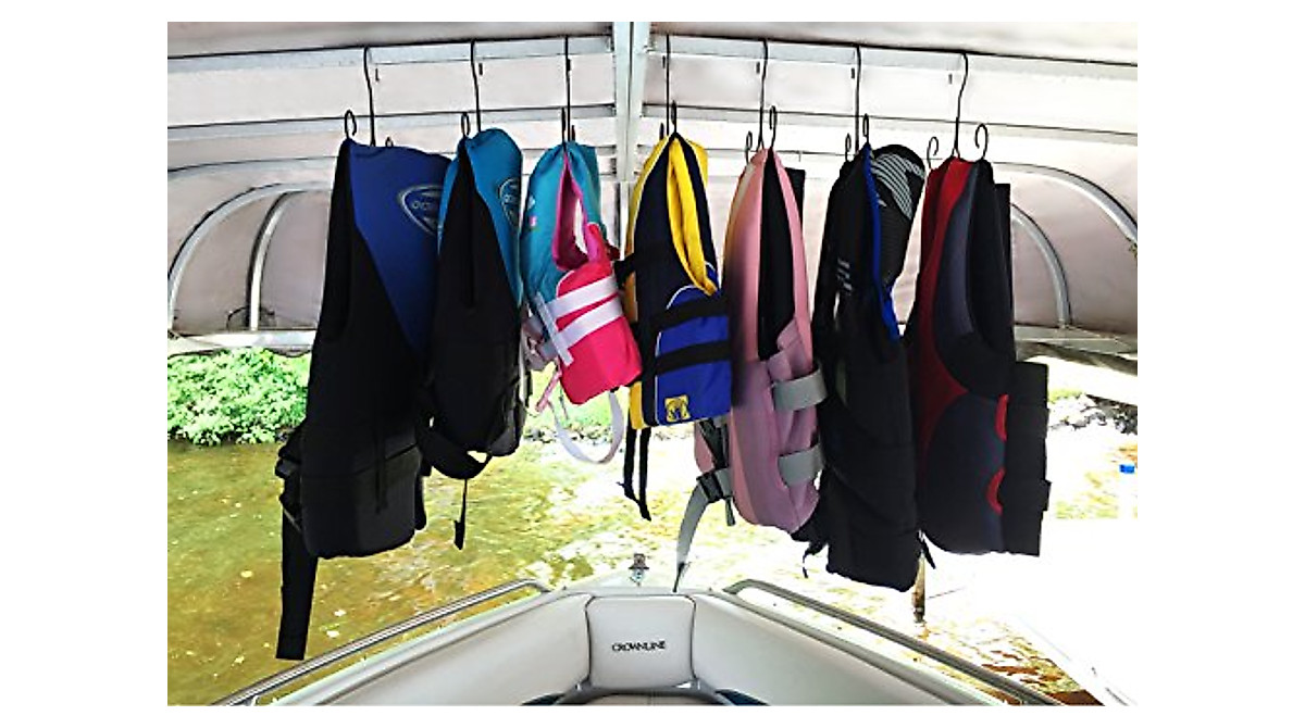 Life Jacket Hanger Set – Dry & Store Your Life Preservers Efficiently