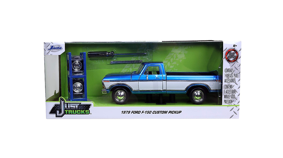 Jada Toys 1:24 Ford F-150 Die-cast Model - Candy Blue