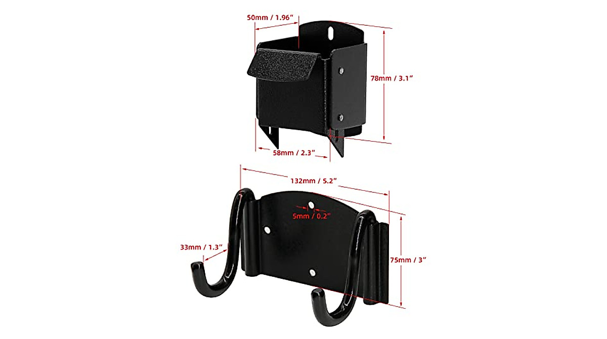 Heavy-Duty Wheelbarrow Holder for Garage Storage