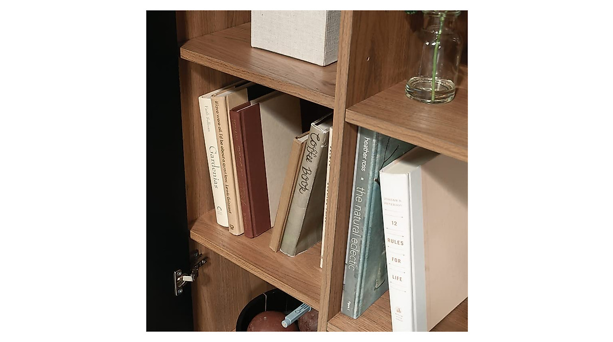 Sauder Ambleside Storage Cabinet - Serene Walnut | Shop Now