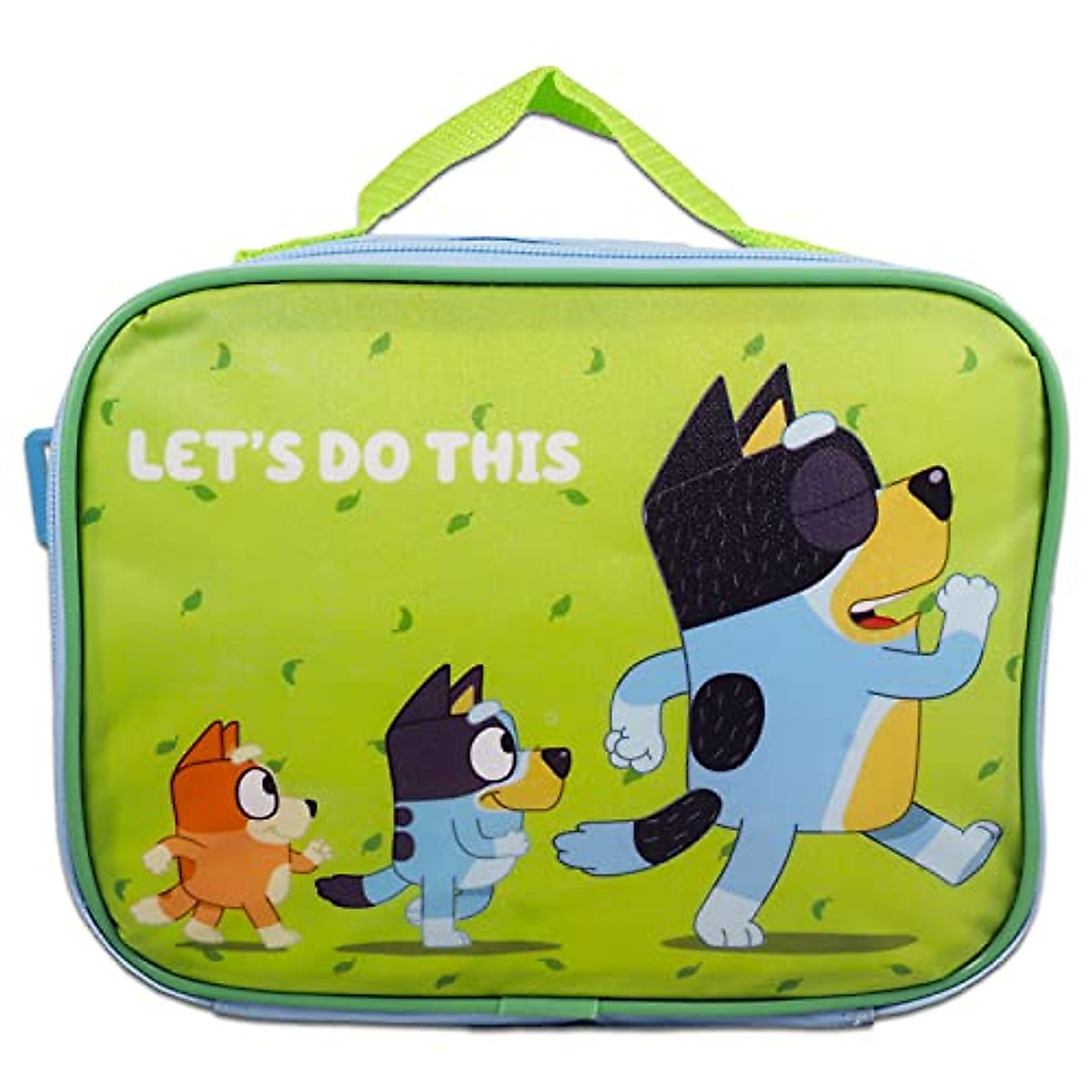 Bluey Backpack & Lunch Bag Bundle - 6 Pc Kids School Set