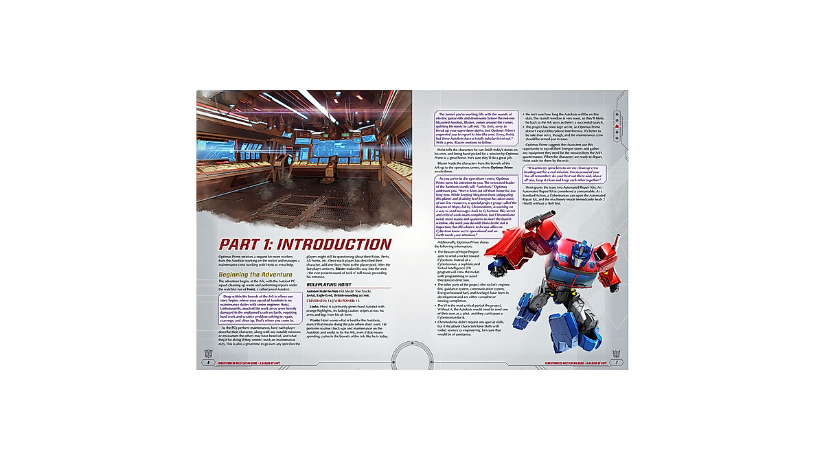 Transformers Roleplaying Game: Beacon of Hope Expansion & GM Screen