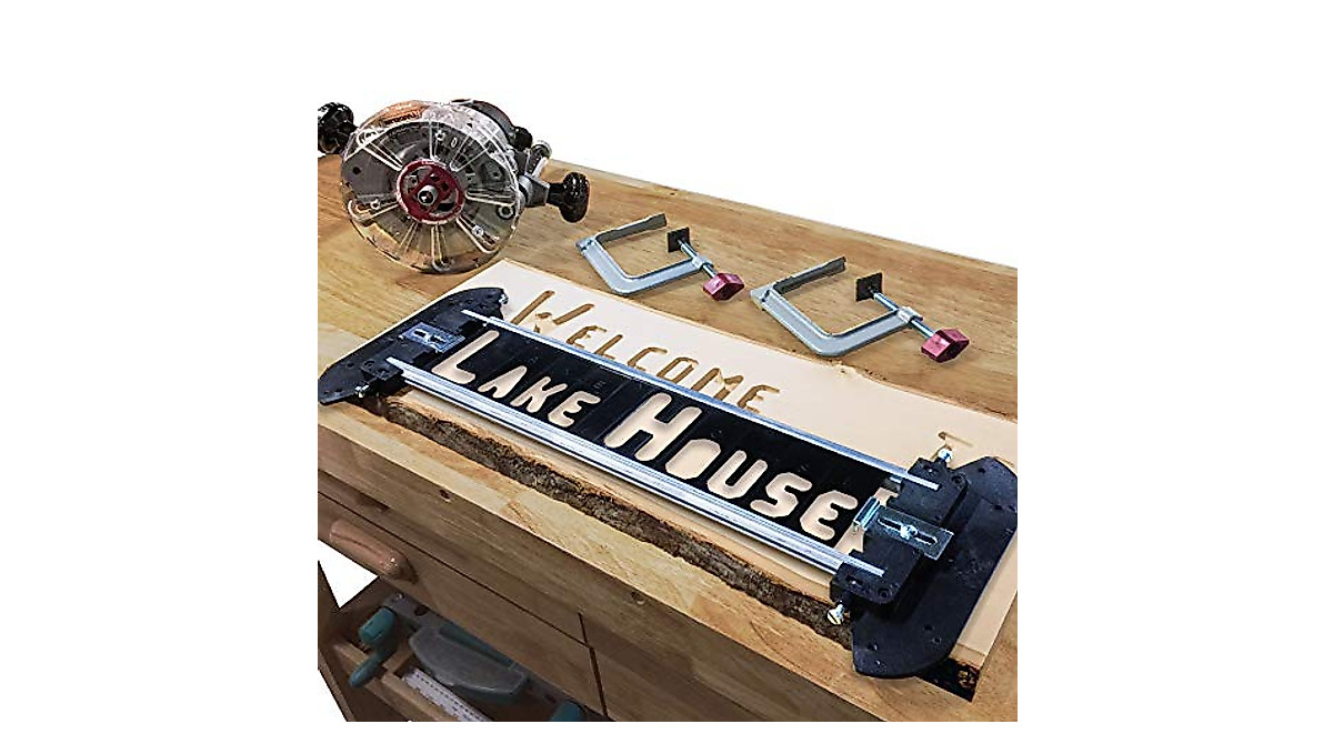 Milescraft SignPRO Sign Making Kit for Routers - Complete Signmaker Set