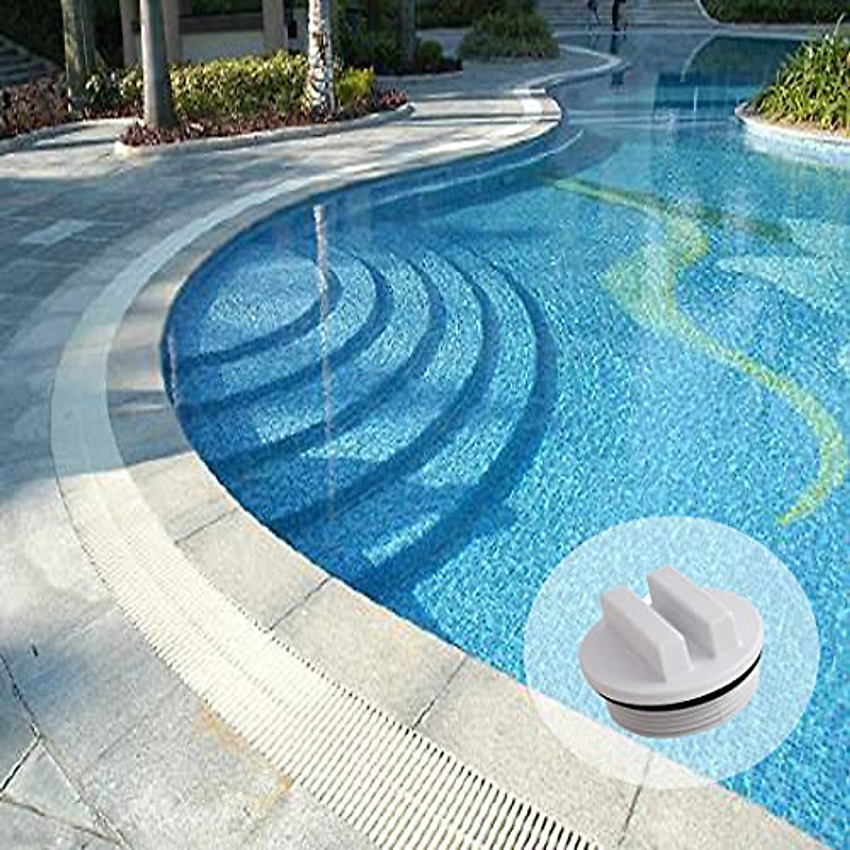 MARRTEUM 1-1/2 Inch Pool Winter Plug - Leak-Proof Freeze Protection