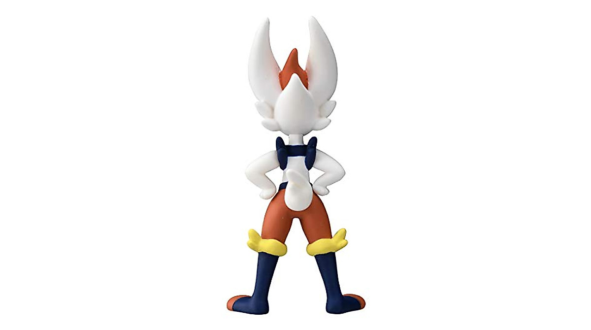 Pokemon Moncolle Cinderace Figure | Takara Tomy Collectible Action Figure