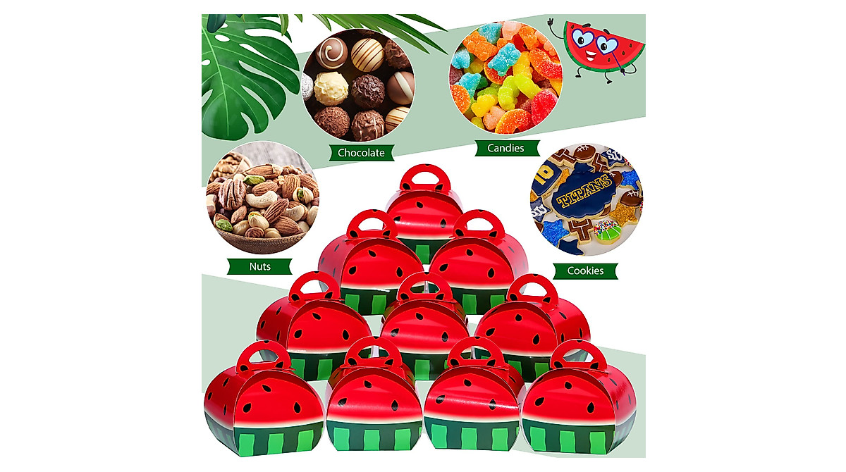 Watermelon Treat Boxes - Perfect for Summer Party Favors
