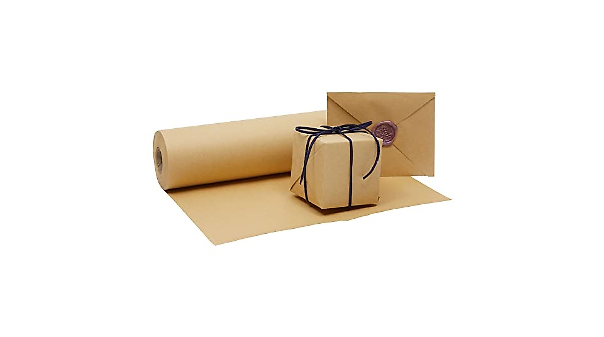 Kraft Paper Roll 12x1200 - Versatile Shipping & Crafting Paper