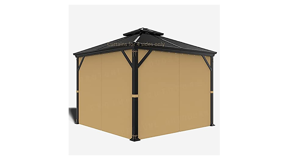PROTUNE OUTDOORS 10x12 Gazebo Curtains | Privacy Set