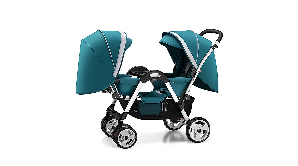 Cozy Compact Twin Stroller for Easy Daily Travel