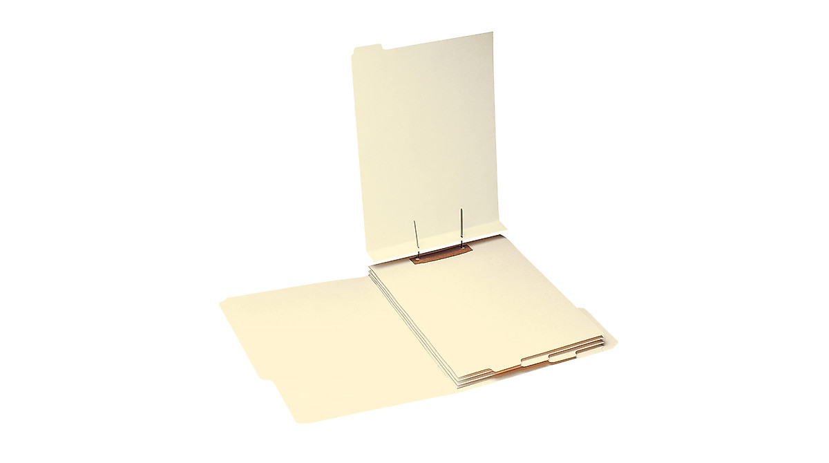 Smead Stackable Folder Dividers w/ Fasteners - Organize Your Files