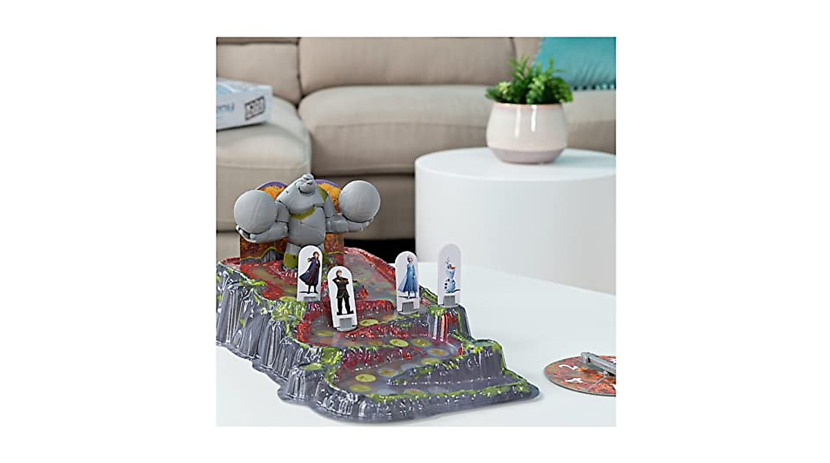Play Disney Frozen 2 Rumbling Rock Game with Family Fun