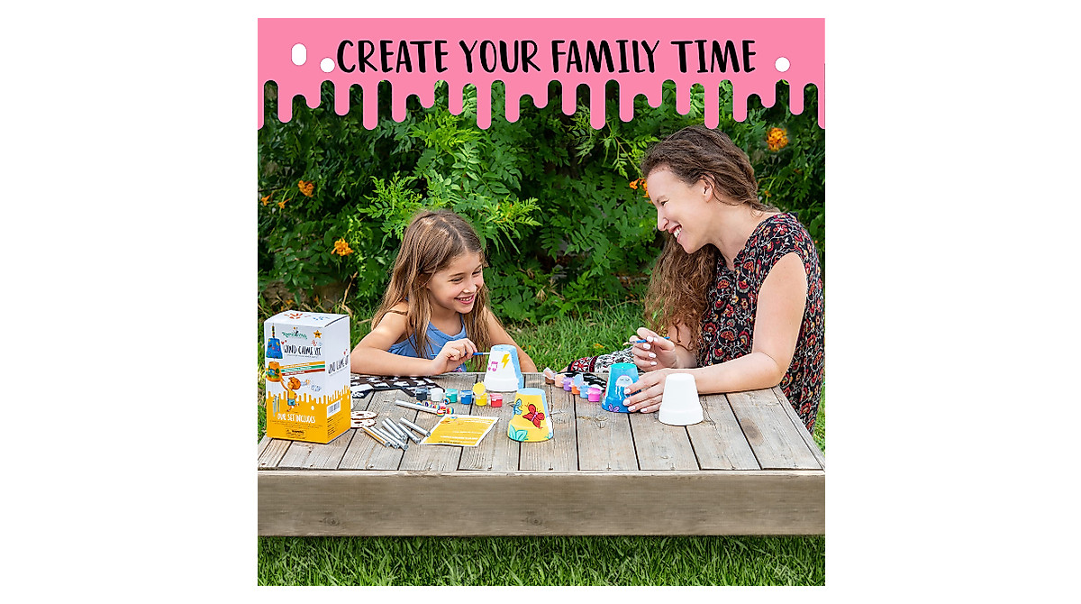 ROMI'S WAY Wind Chime Kit for Kids | DIY Arts & Crafts Gift