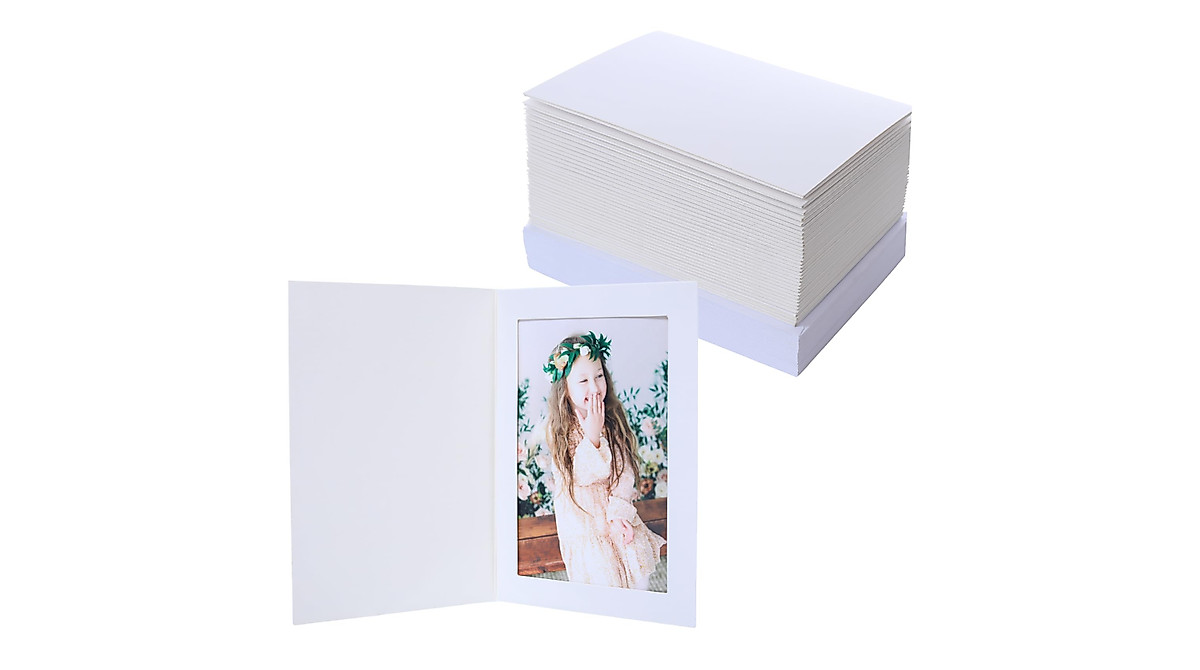 4x6 Photo Folders with Envelopes - 100 Pack