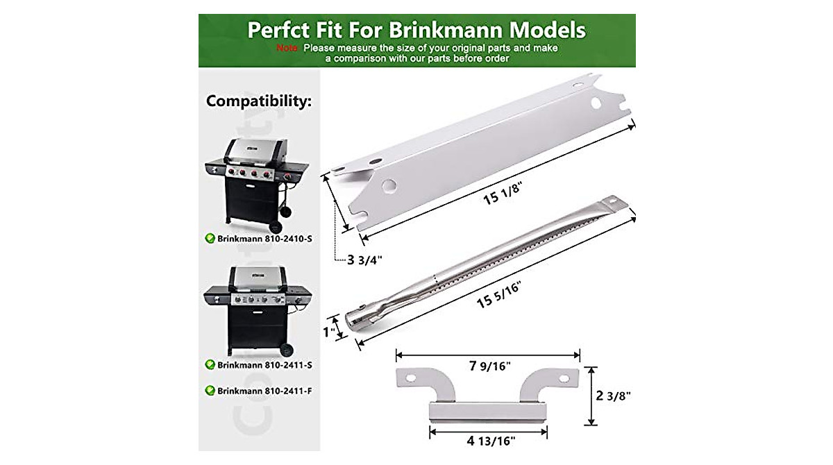 Brinkmann Grill Replacement Parts Kit for Models 810-2410-S & More