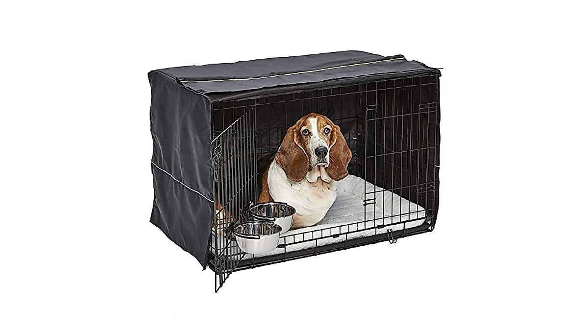 Curated visual reference: Visual Reference: Icrate Dog Crate Starter Kit For Medium Large Dogs